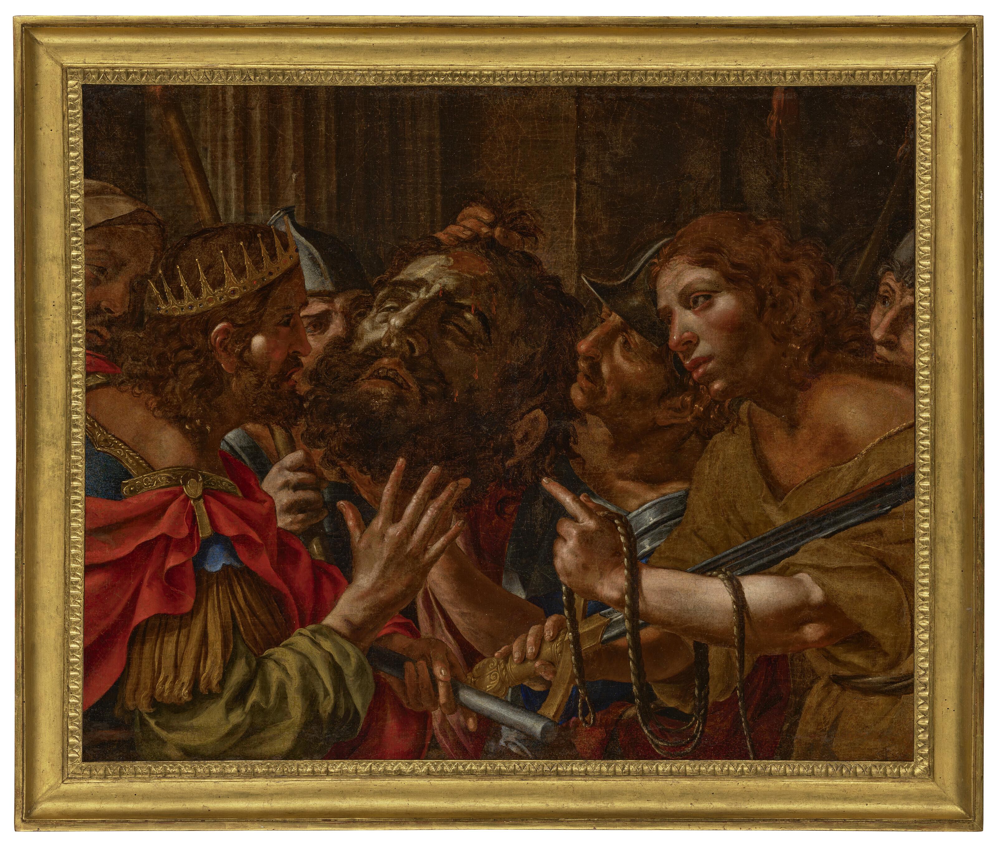 Angelo Caroselli - David presenting the head of Goliath to Saul