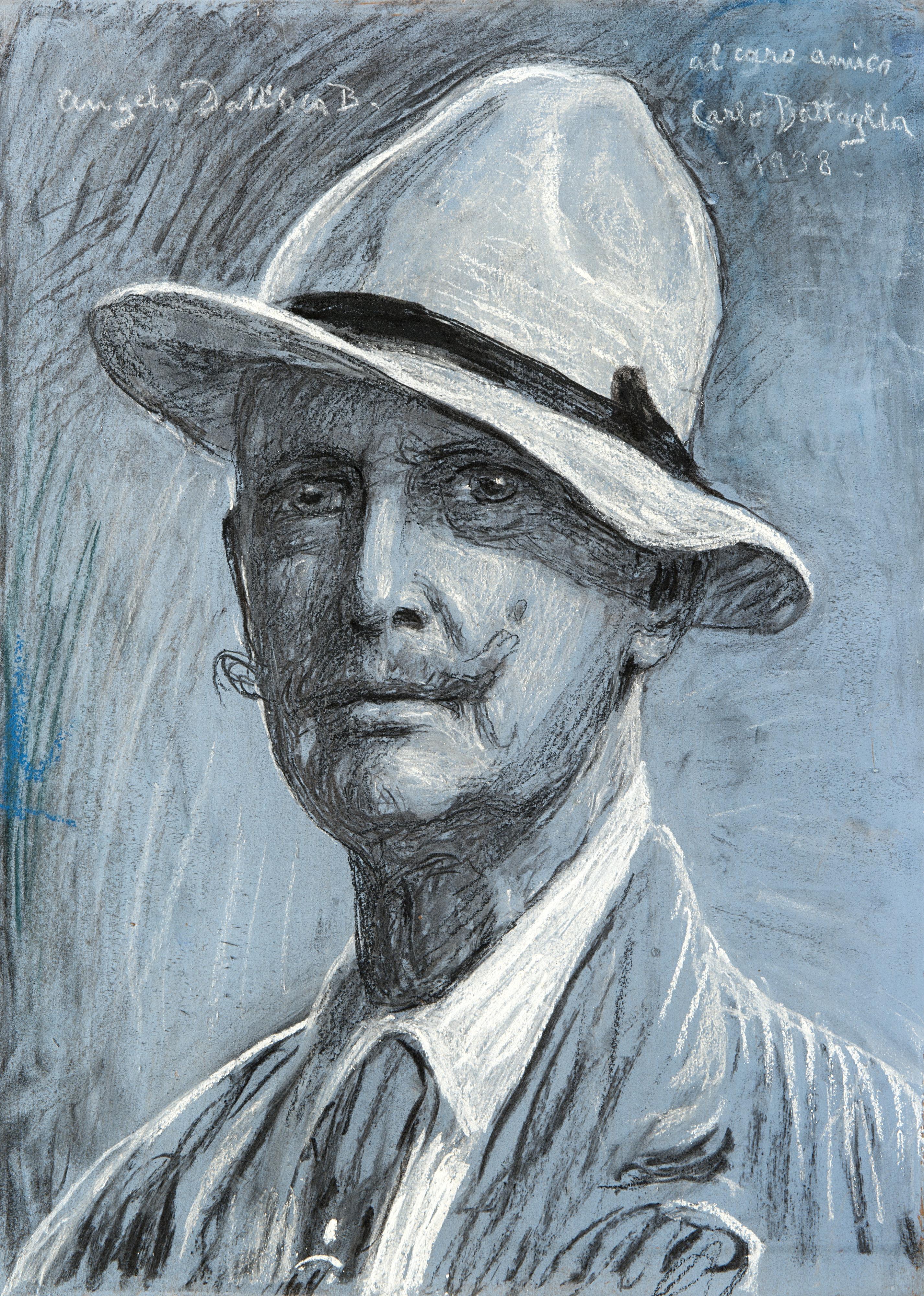 Angelo Dall\' Oca Bianca - Autoritratto