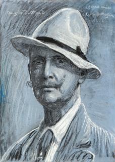 Angelo Dall\' Oca Bianca - Autoritratto