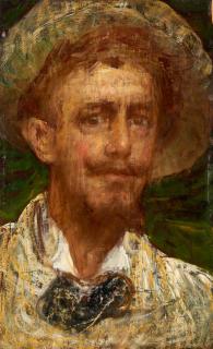 Angelo Dall\' Oca Bianca - Autoritratto