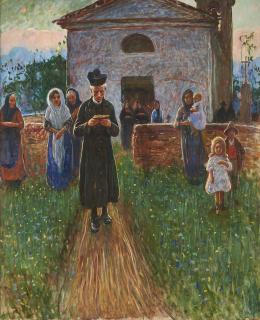 Angelo Dall\' Oca Bianca - Il pastore e le sue pecorelle