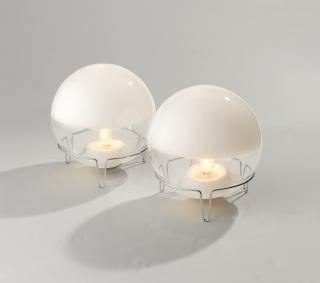 Angelo Mangiarotti - A Pair Of Sfera Table Light