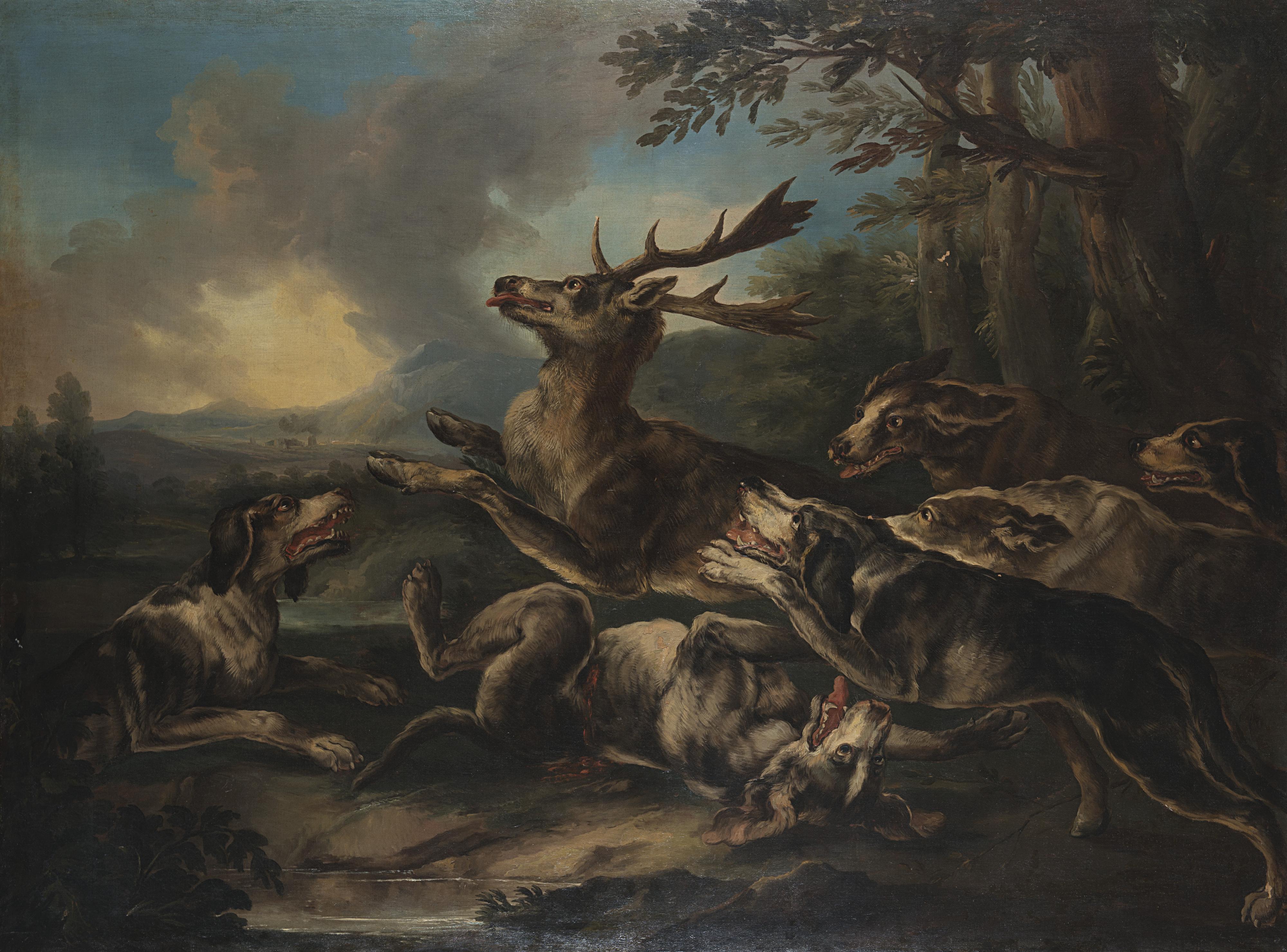 Angelo Maria Crivelli - Deer Hunt