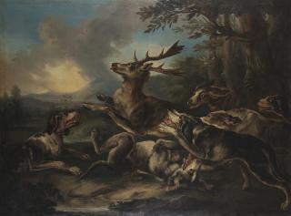 Angelo Maria Crivelli - Deer Hunt