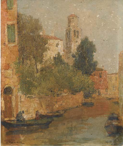 Angelo Pavan - Scorcio Veneziano