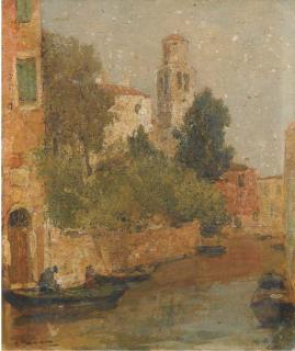 Angelo Pavan - Scorcio Veneziano