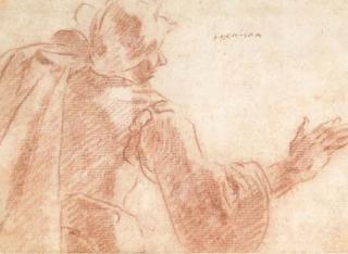 Angelo Trevisani - A man with an upraised arm