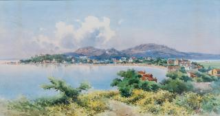 Angelos Giallina - La Garitsa baie, Corfou