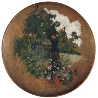 Angiolo Tommasi - Passeggiata In Giardino