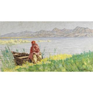 Angiolo Tommasi - Sulla Riva Del Lago Di Massaciuccoli