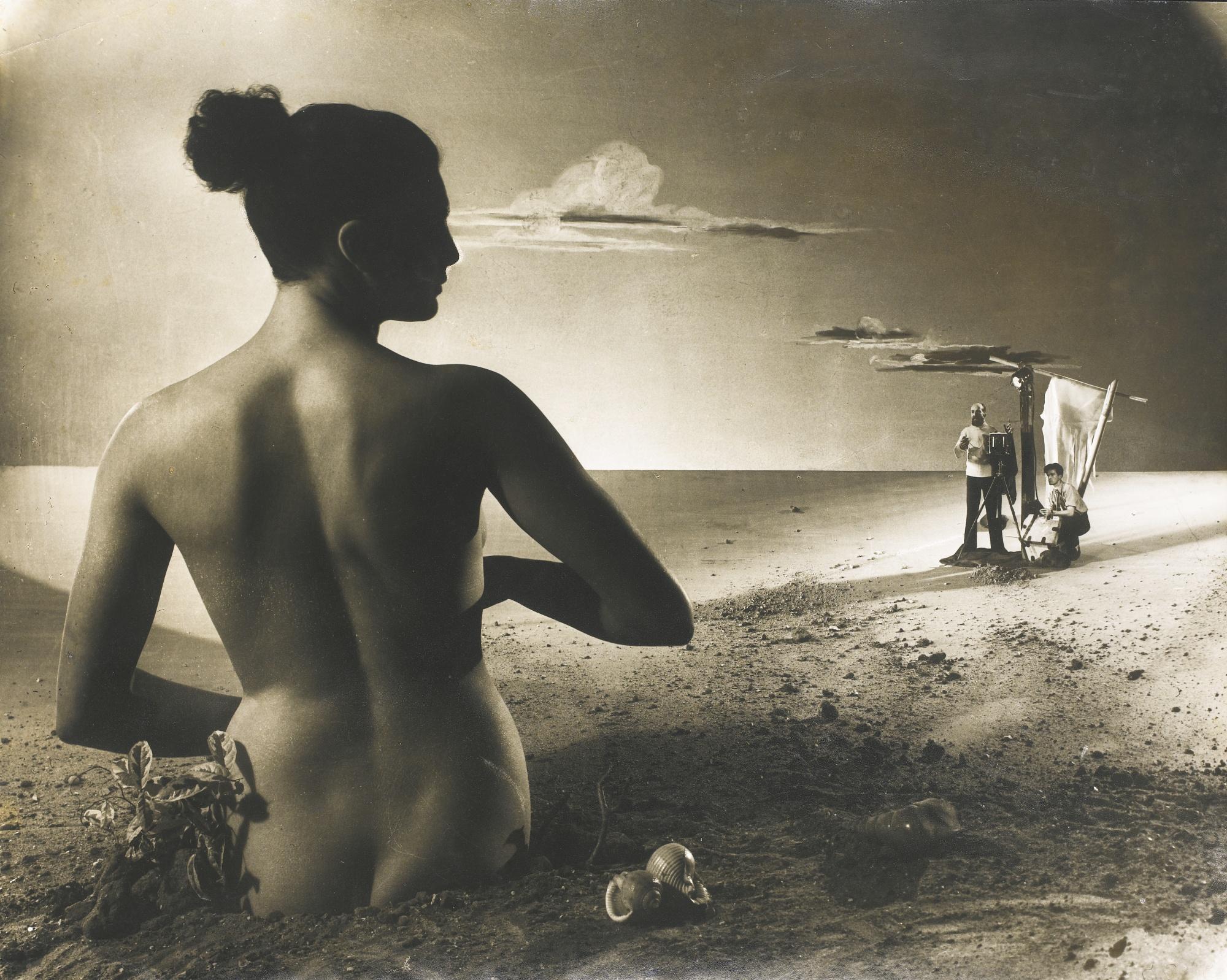 Angus Mcbean - Surrealist Self-Portrait, 1949