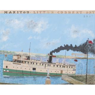 Angus Trudeau - Norgoma South, Baymouth; Manitou, Little Current, Ontario, 1927 (A Pair)