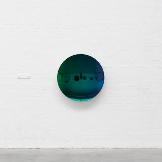 Anish Kapoor - Mirror (Organic Green to Oriental Blue)