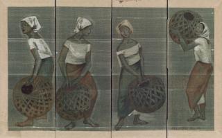 Anita Magsaysay-Ho - Girls with baskets