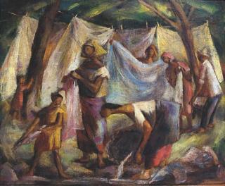 Anita Magsaysay-Ho - Lavandera (Laundry women)