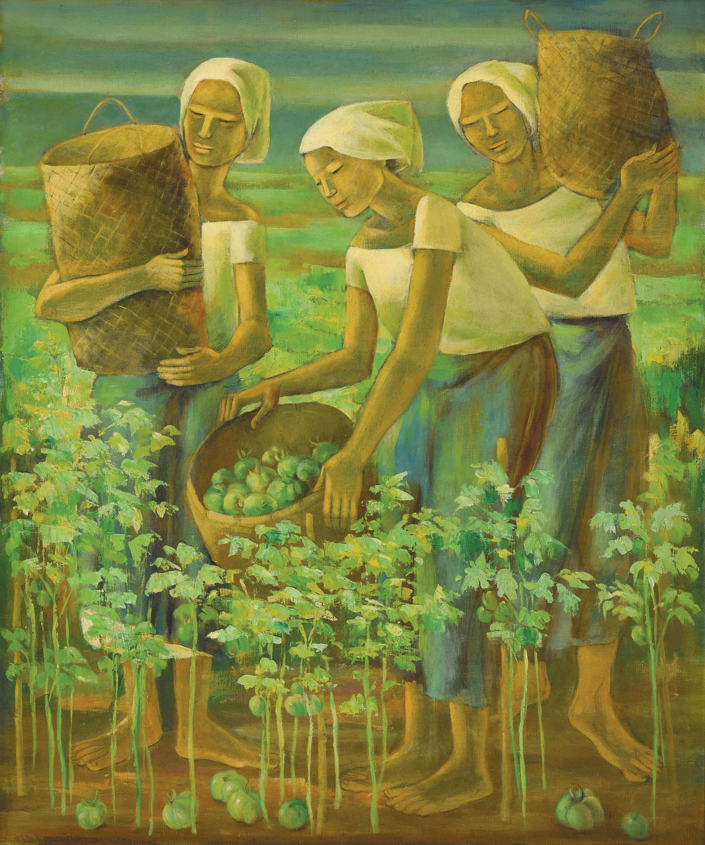 Anita Magsaysay-Ho - Tomato Pickers