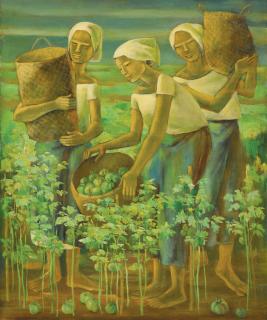 Anita Magsaysay-Ho - Tomato Pickers