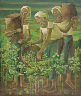 Anita Magsaysay-Ho - Tomato Pickers
