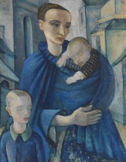 Anita Rée - Blaue Frau