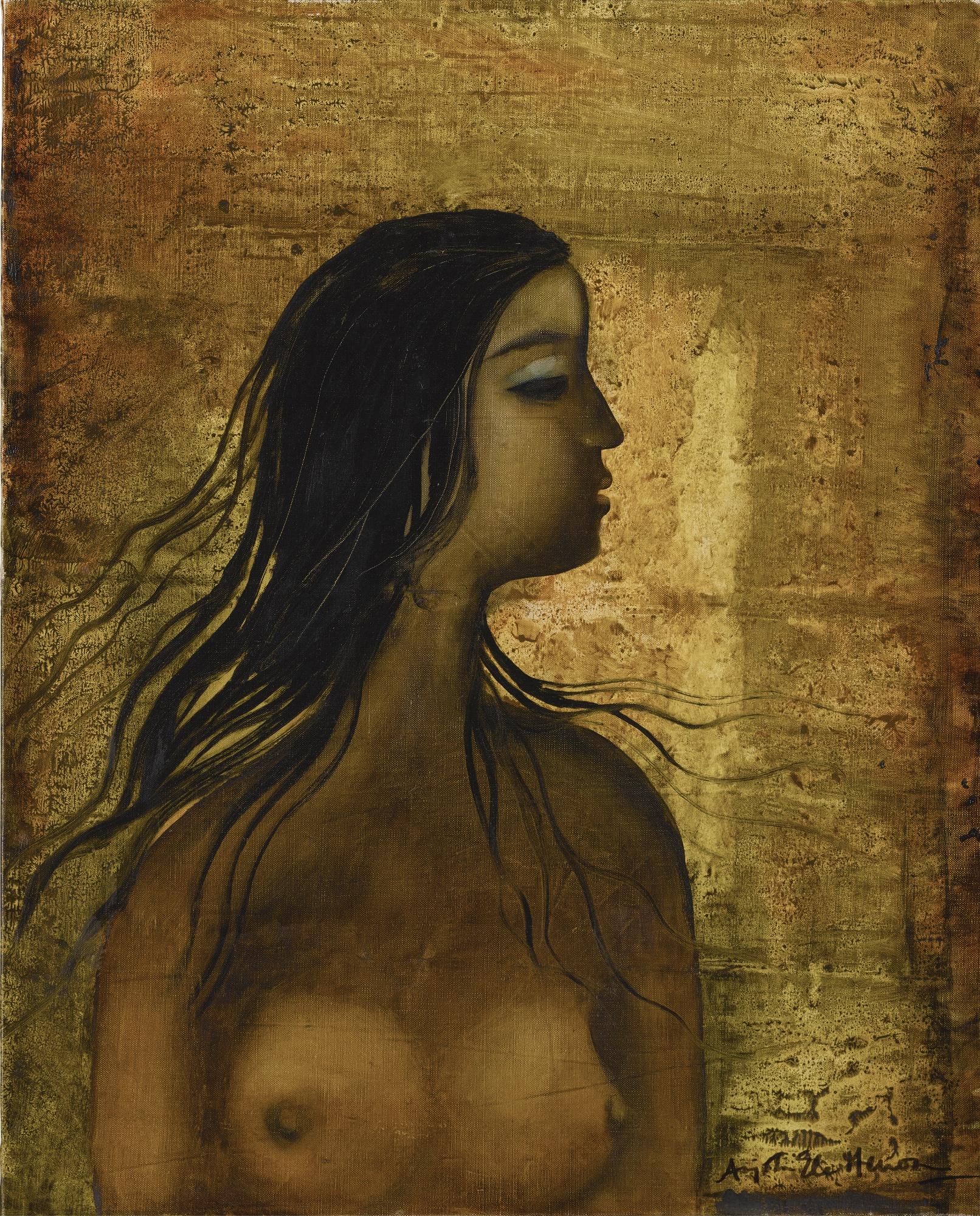 Anjolie Ela Menon - Untitled (Nude)