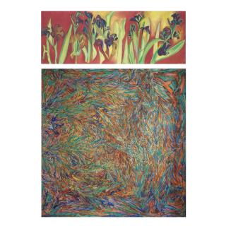 Anju Chaudhuri - Le Vent; Untitled