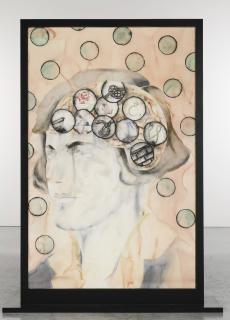 Anju Dodiya - Clouds (Recto/Verso)