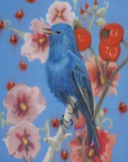 Ann Craven - Blue Smile