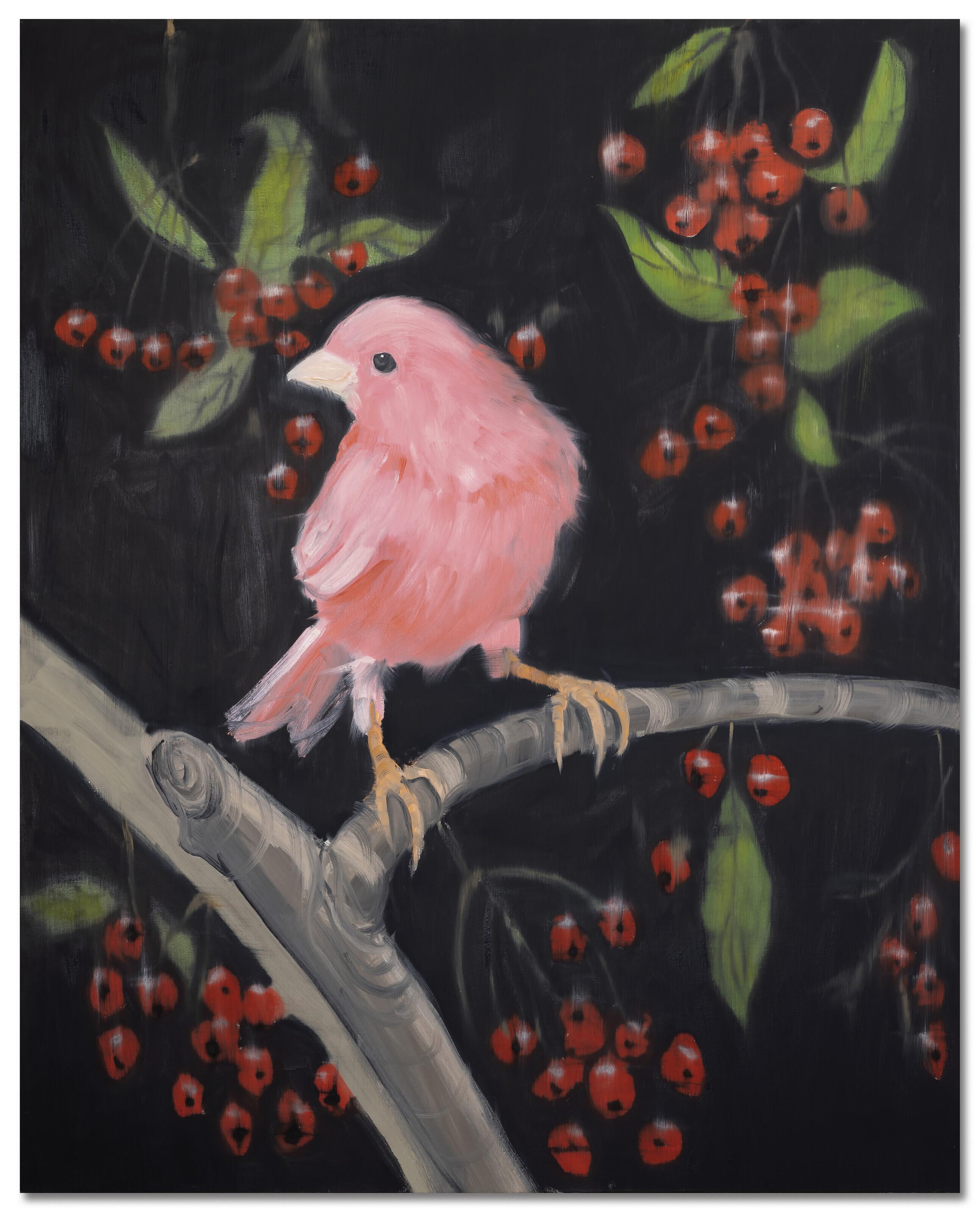 Ann Craven - Stepping Out With Cherries, 2011