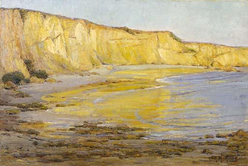 Anna A. Hills - Golden Cliffs, Afternoon