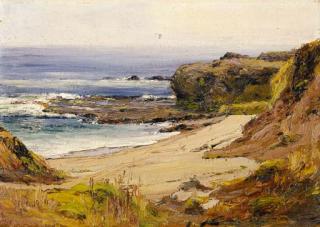 Anna A. Hills - Mussel Rocks, Laguna