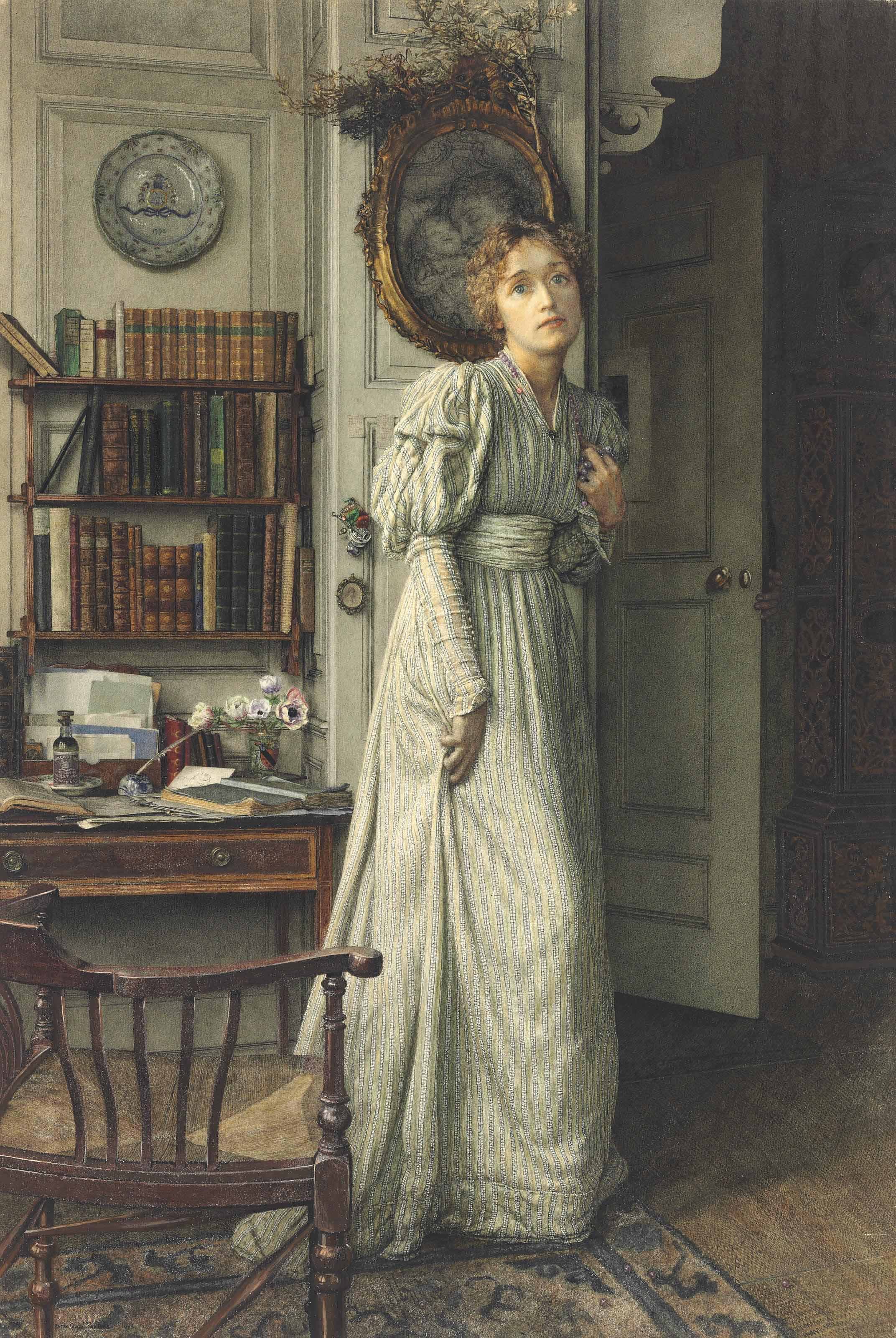 Anna Alma-Tadema - The Closing Door