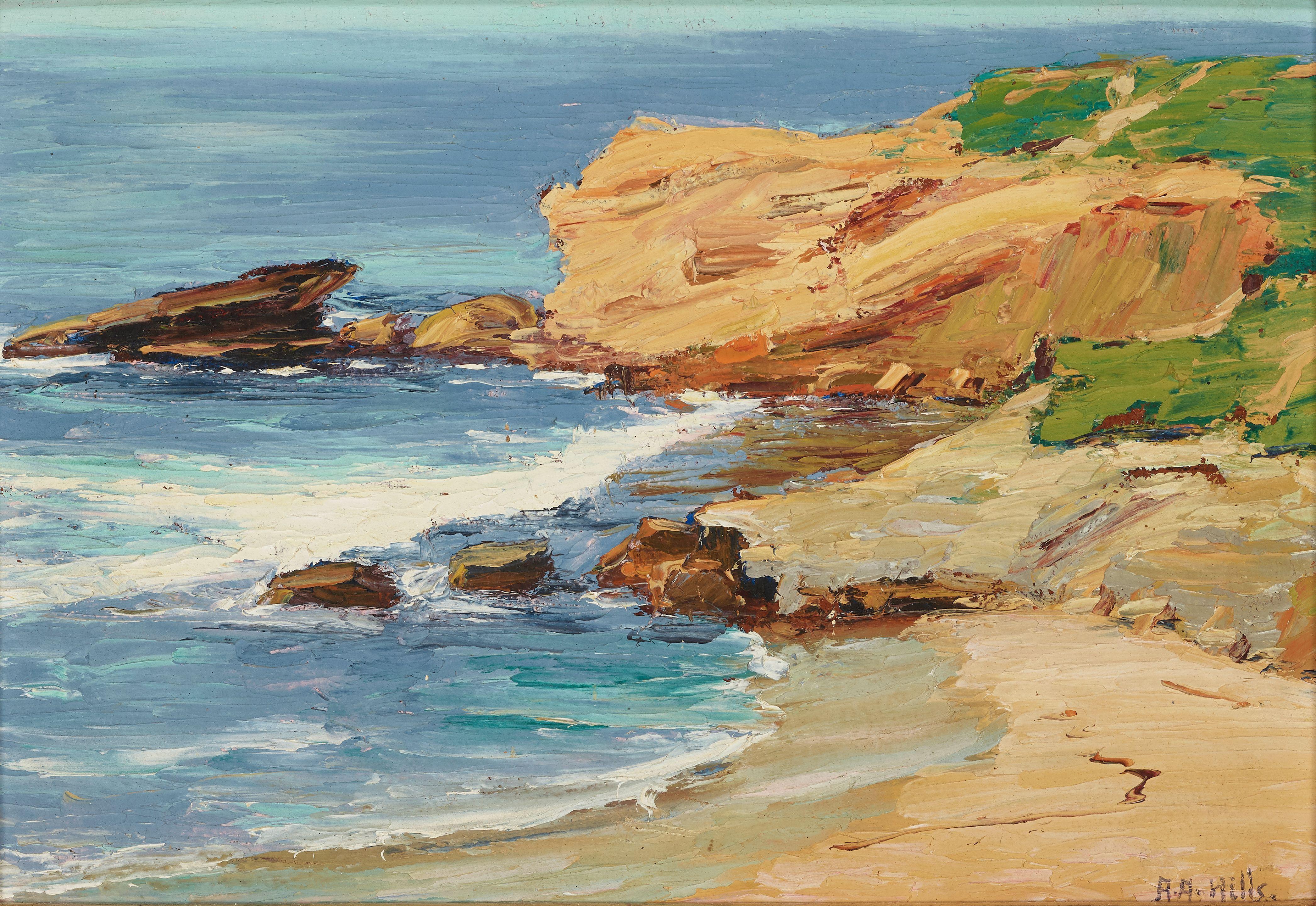 Anna Althea Hills - Rocks along the Laguna Coast