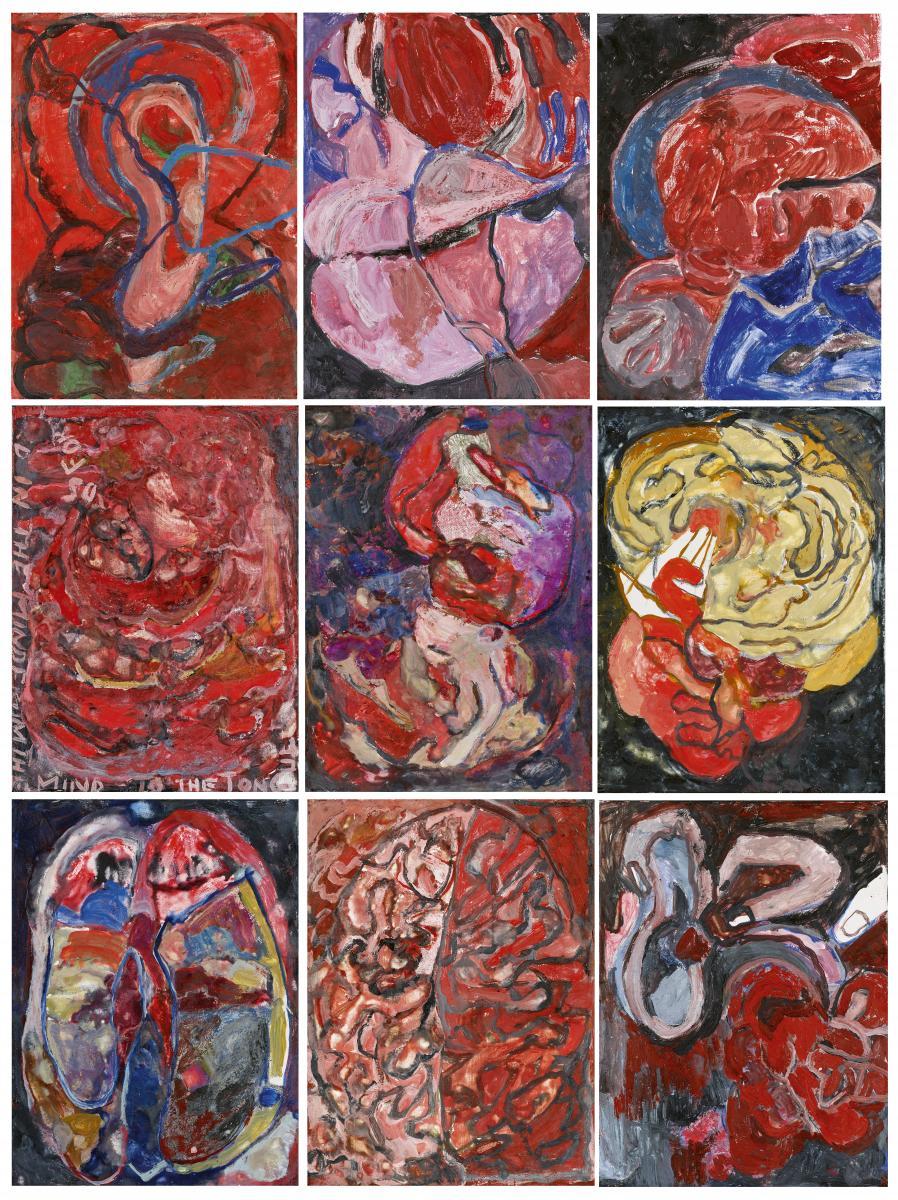 Anna Boghiguian - Brains I