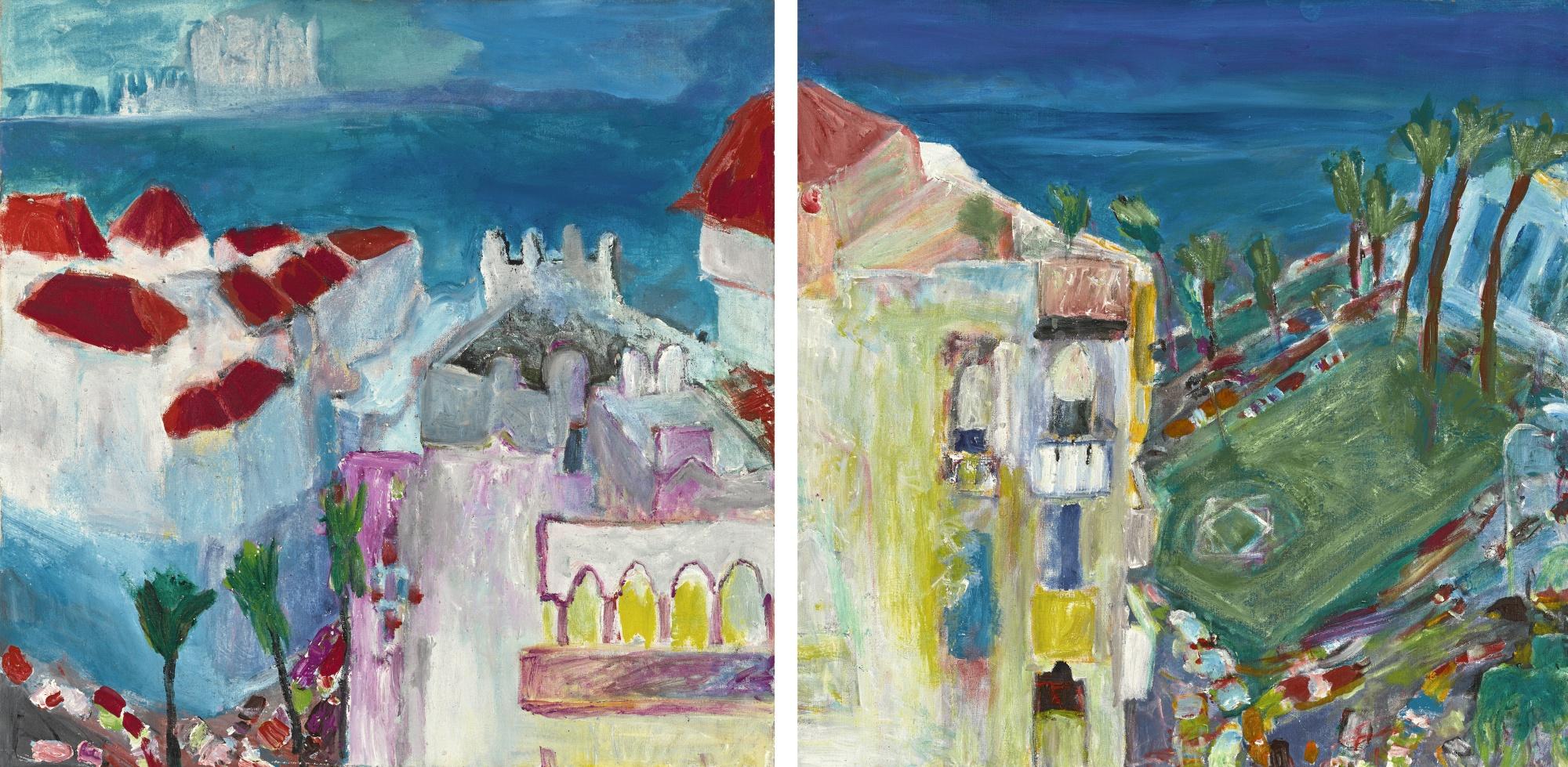 Anna Boghiguian - Egyptianalexandria - Ramleh, June - Sept.