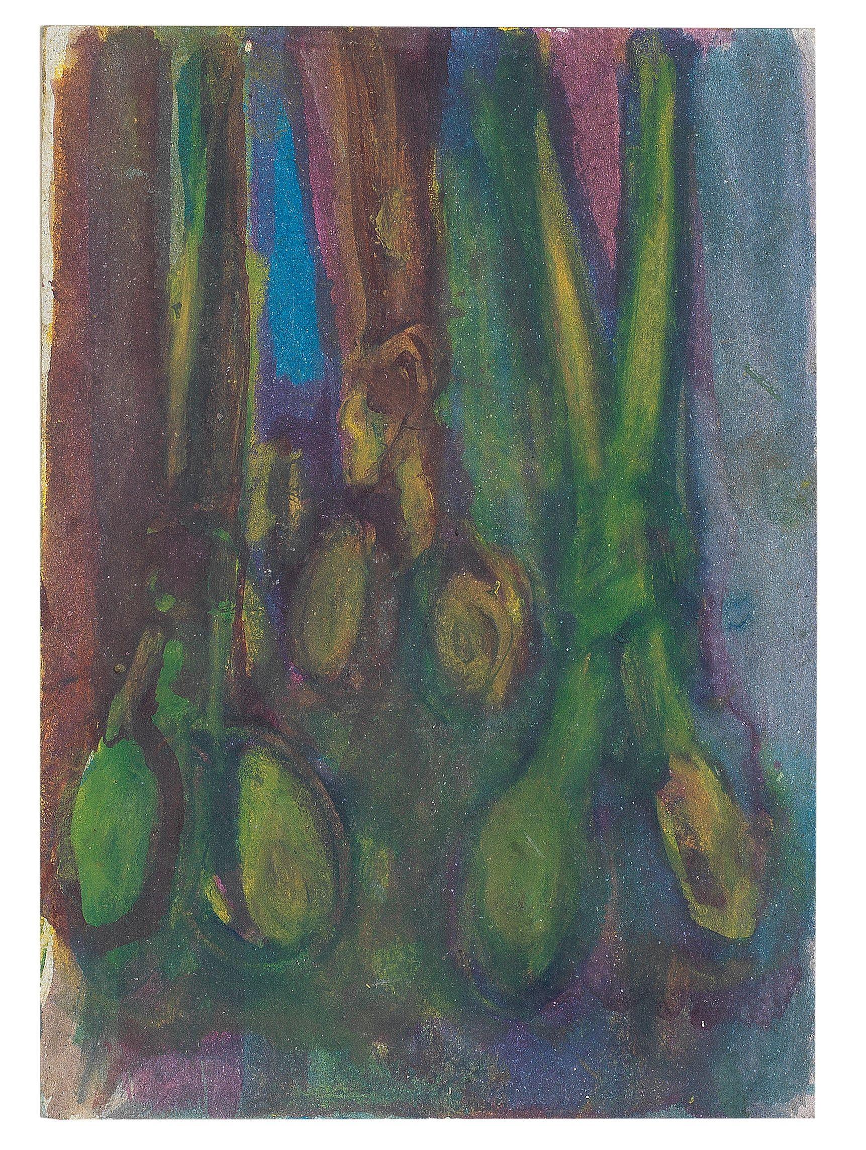 Anna Boghiguian - Green Heads