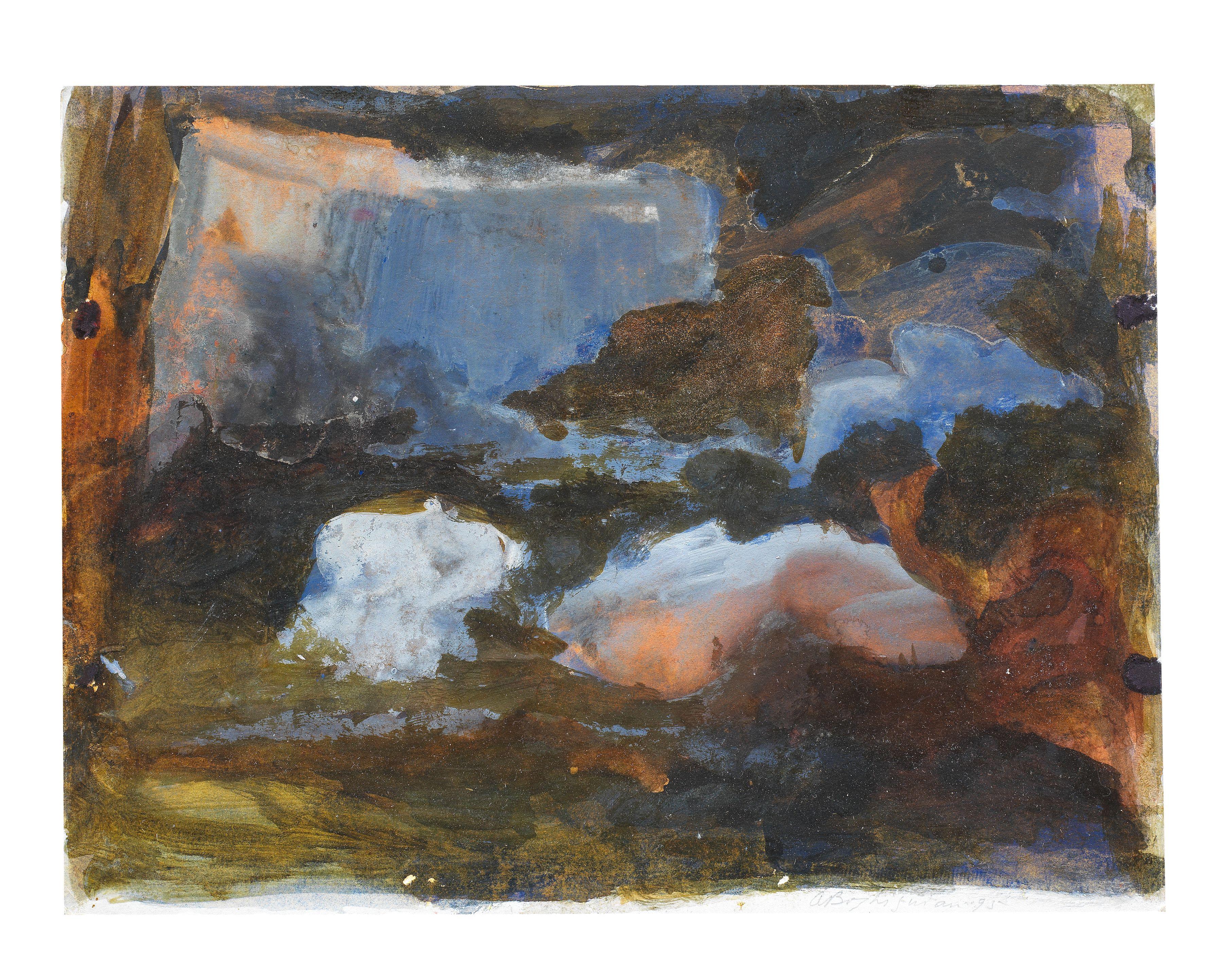 Anna Boghiguian - Untitled (Clouds)