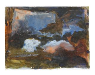 Anna Boghiguian - Untitled (Clouds)