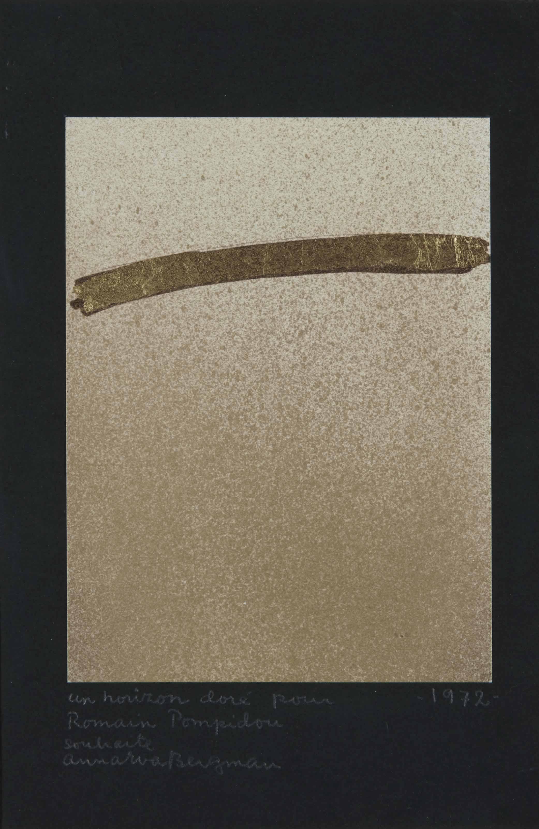 Anna-Eva Bergman - Sans titre