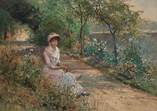 Anna Gardell-Ericson - French park scene
