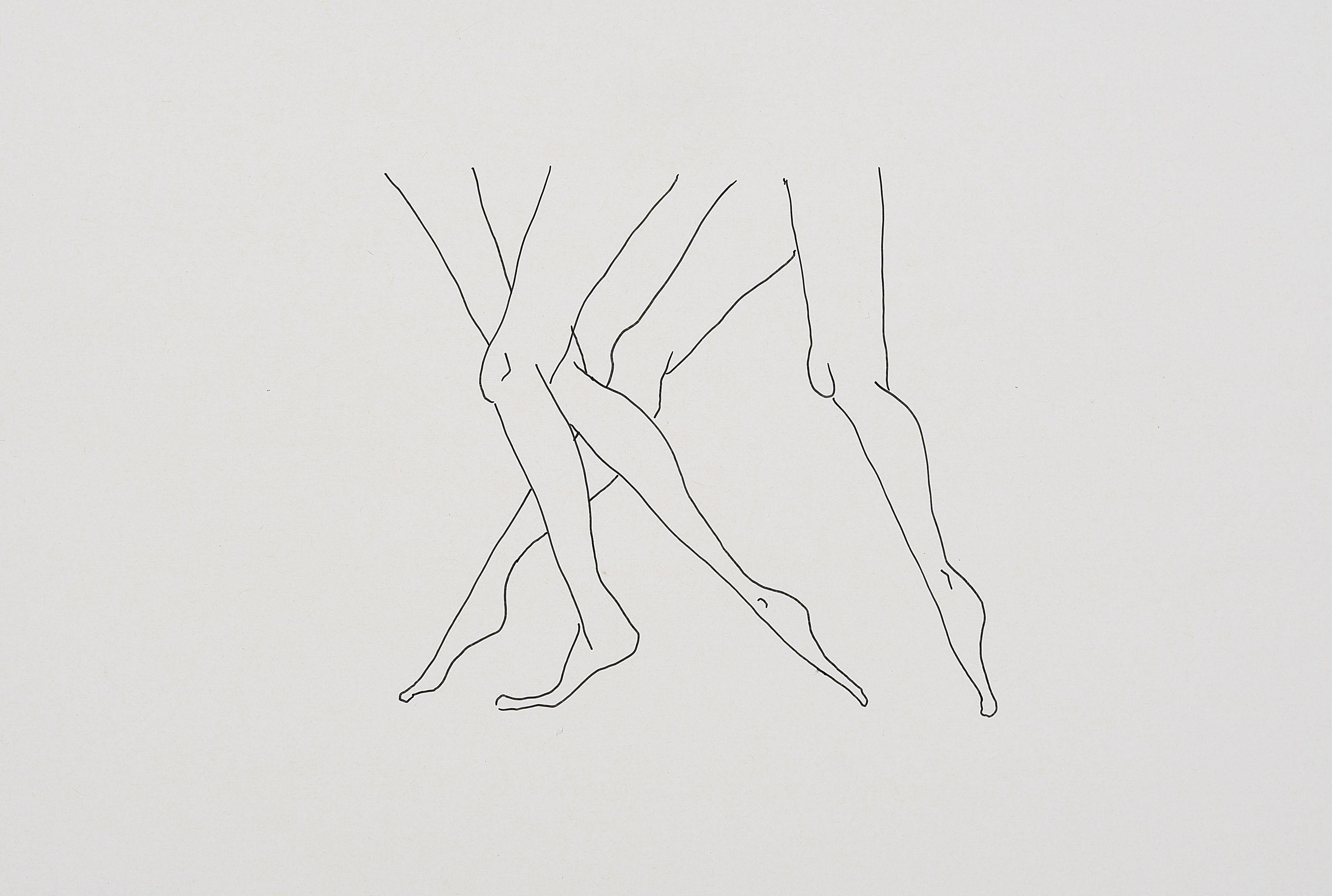 Anna Gaskell - Ohne Titel (Strumpfbeine 1).