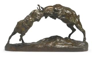 Anna Hyatt Huntington - Goats Fighting (Butting)
