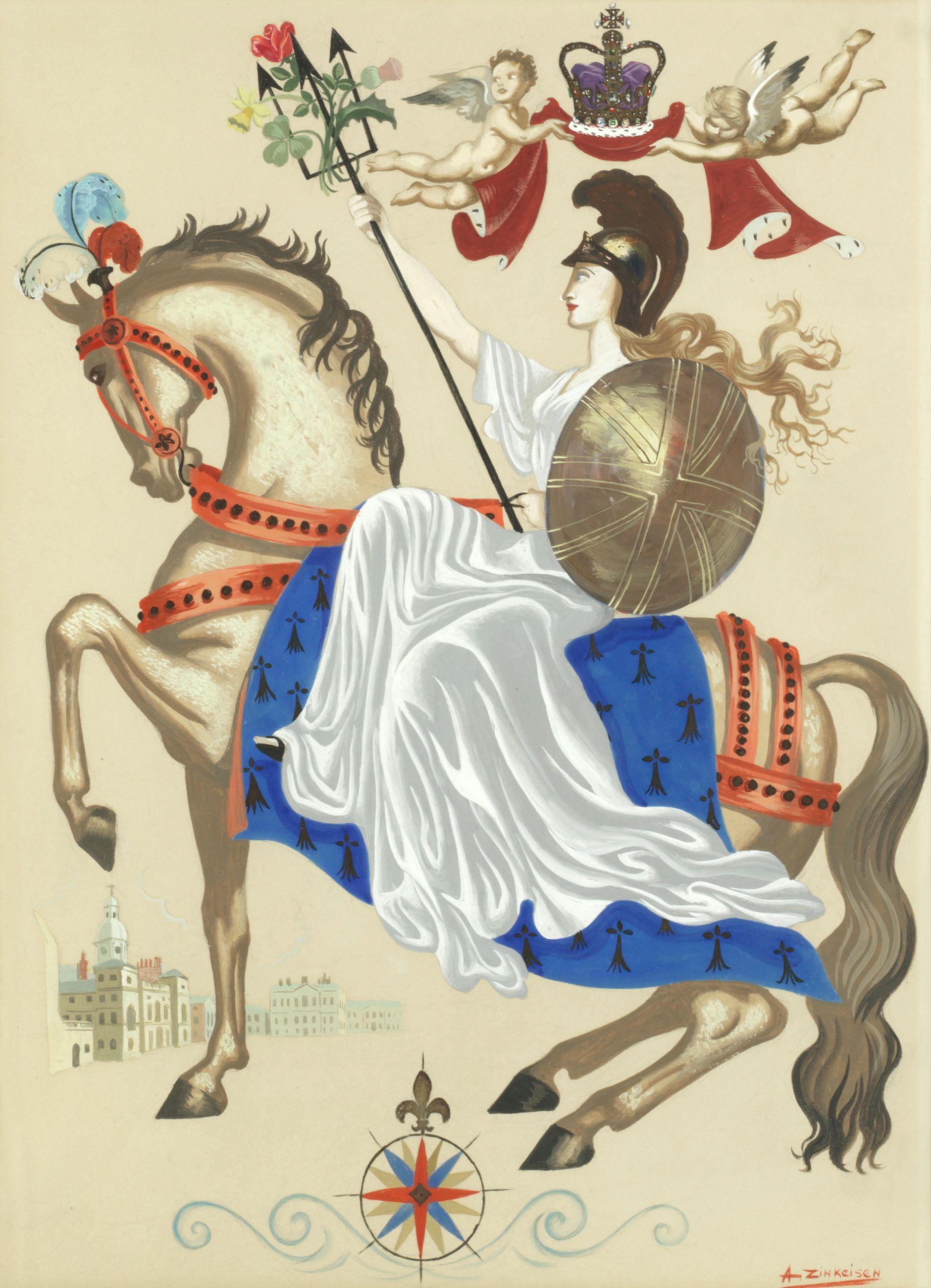 Anna Katrina Zinkeisen - Britannia