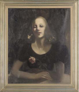 Anna Katrina Zinkeisen - The Pink Rose