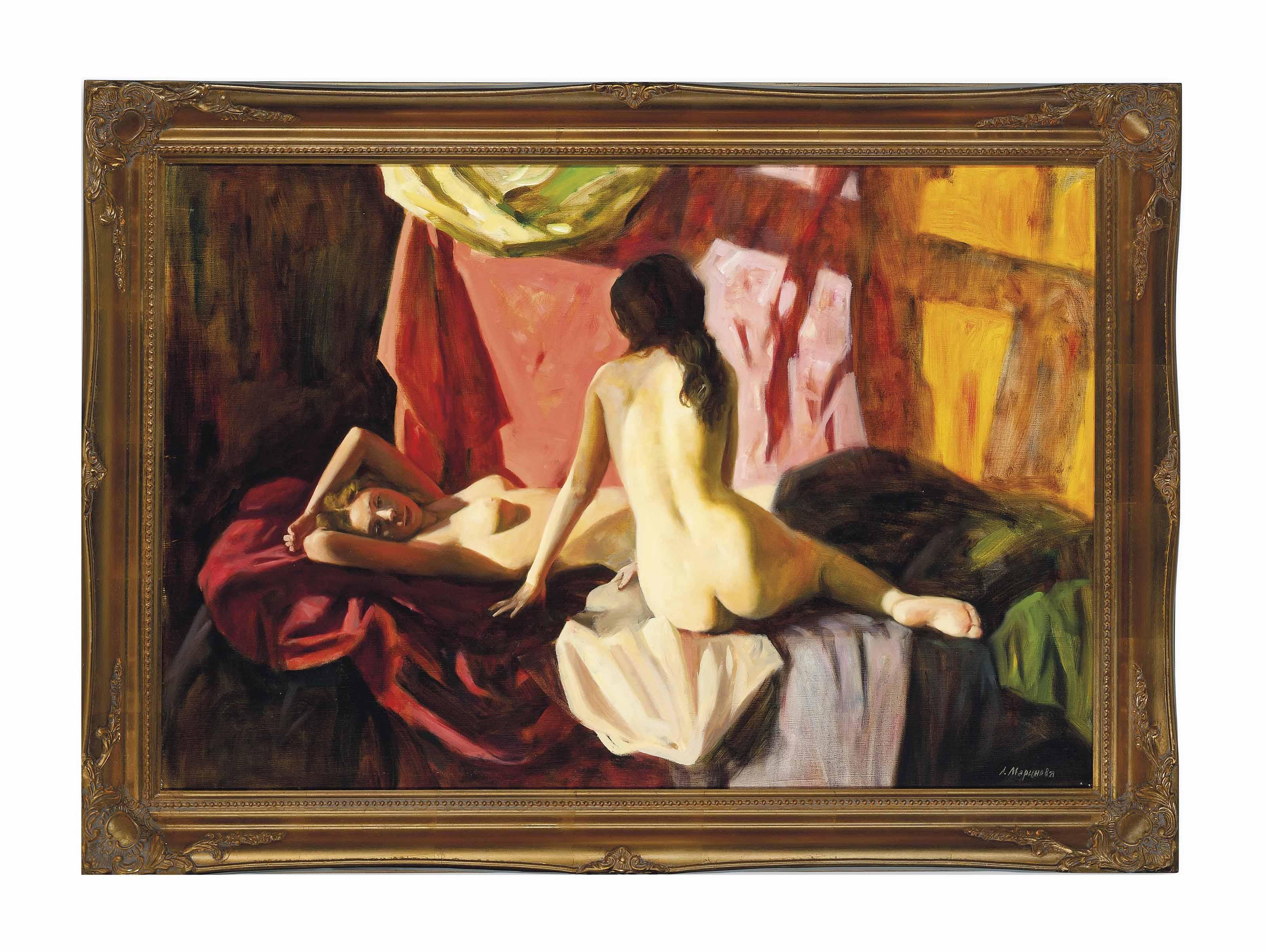 Anna Marinova - In The Artist\'S Studio