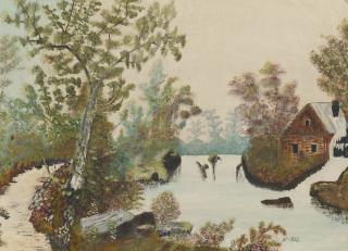 Anna Mary Robertson (Grandma) Moses - All Is Calm