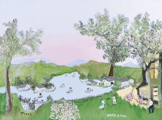 Anna Mary Robertson \'Grandma\' Moses - Boat Sailing