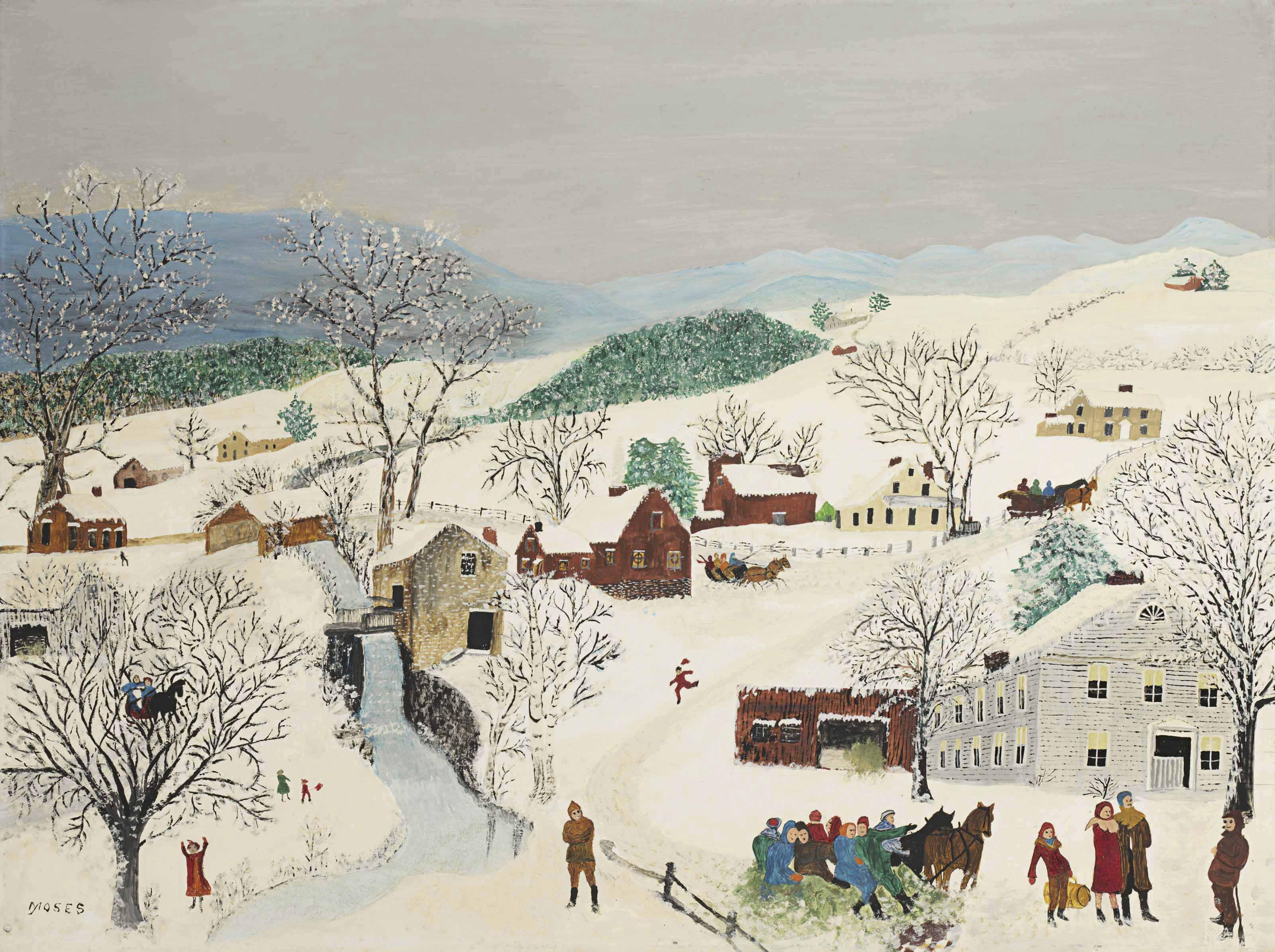 Anna Mary Robertson \'Grandma\' Moses - Come On
