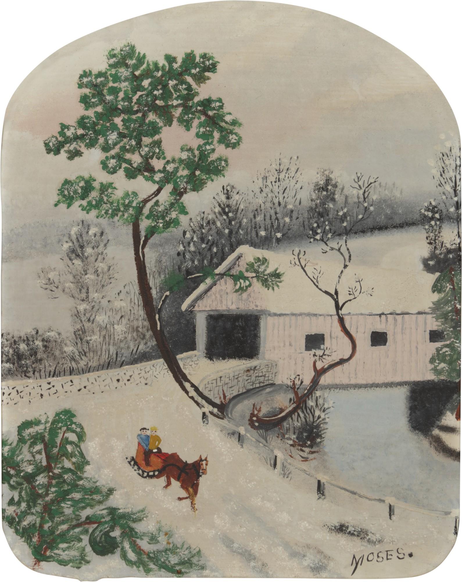 Anna Mary Robertson (Grandma) Moses - Going To Church