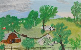 Anna Mary Robertson (Grandma) Moses - Spring