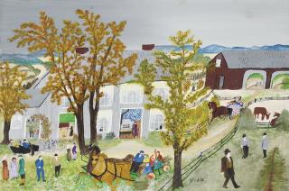 Anna Mary Robertson \'Grandma\' Moses - Thanksgiving